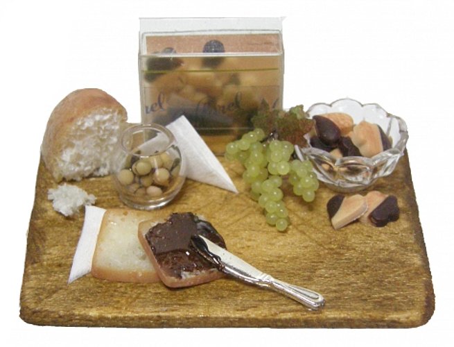 CDHM Artisan Elisabetta Croce of Le Molecole, 1:12 dollhouse miniature foods, italian foods, 1/12, polymer clay