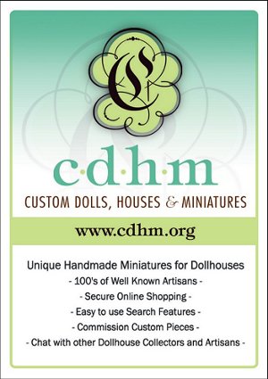 Custom dolls, dollhouse and dollhouse miniatures