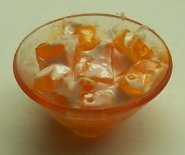 CDHM forum member Lu Garcia created this dessert bowl for 1:12 scale dollhouse