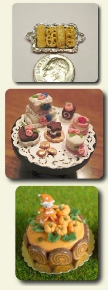 CDHM artisans Courtney Strong, Agnes Turpin, and Provence Miniatures create in smaller dollhouse miniature scale