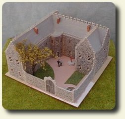 CDHM Artisan Jax Perrat of Ceynix Trees and Trains creates 144 scale dolls houses roomboxes with trees and landscaping in dollhouse and railroad scales