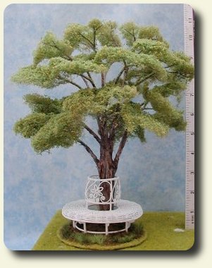 CDHM artisan Jax Perrat of Ceynix Miniature Trees 'n' Trains