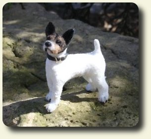 CDHM artisan Lucy Maloney creates handmade and furred animals in dolls house scale miniatures