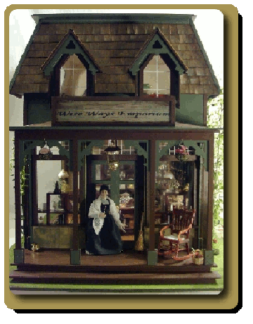 CDHM Featured dollhouses in miniature, CDHM The Miniature Way, October 2010 featured dollhouses in miniature