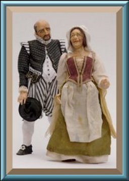 CDHM artisan Sherri Colvin creates handmade sculpted 1:12 dolls in dollhouse scale along with doll kits