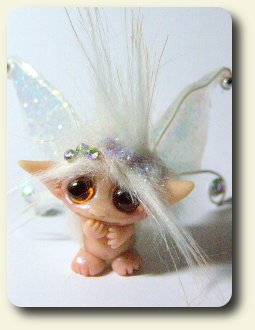 CDHM artisan Amber Matthies creating under the business name of Trollflings creates fantasy art dolls and trolls