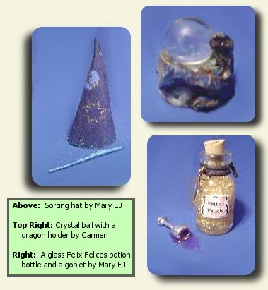 The Miniature Way, Special Feature on dollhouse miniature swaps by CDHM Artisans and dollhouse miniature forum members