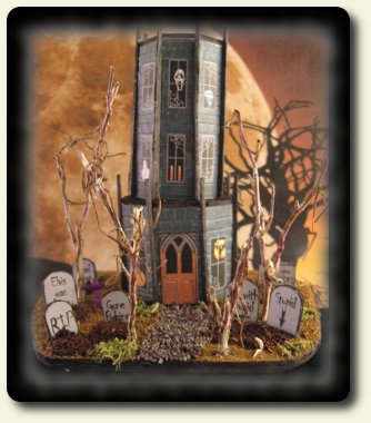 CDHM Artisan Pat Carlson of Pat Carlson Miniatures creates in 144 scale and 1:12 scale dollhouse miniatures scale