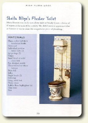 Book review of Dolls' House Bathrooms, Lots of Little Loos By Patricia King