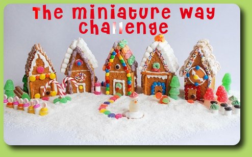 CDHM dollhouse miniature gingerbread houses