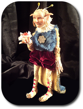CDHM Artisan Nefer Kane will be teaching a January 2011 class on sculpting a 1:12 scale elf from polymer clay, paper clay