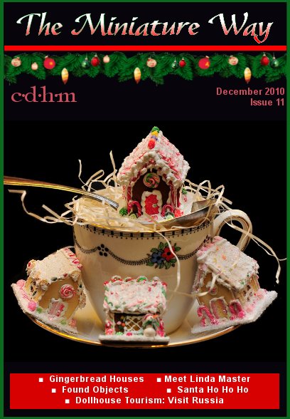 CDHM online magazine of doll and dollhouse miniature artisans
