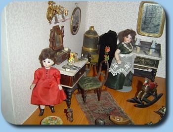 CDHM dollhouse tourism feature of dollhouse miniatures in Hungary, CDHM The Miniature Way, January 2011 featuring Hungary