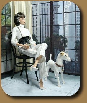 CDHM Artisan Lucy Maloney creates 1:12, 1:6 scale animals including dogs