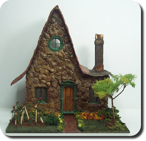 CDHM Artisan Cristina Diego creates handmade 1:12 scale flowers, plants and landscaping for the dolls house and railroad