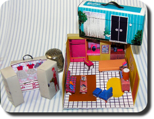 CDHM Artisan Ann Vanture creating dollhouse miniatures from printed high quality paper