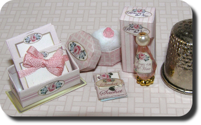 CDHM Artisan Ann Vanture creating dollhouse miniatures from printed high quality paper