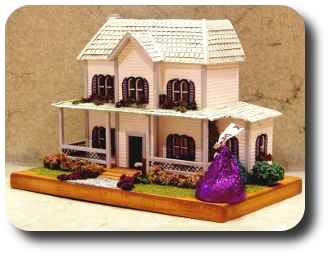 CDHM online magazine, the miniature way small scale 144, 1/24 scale and 1:48 dollhouse miniatures