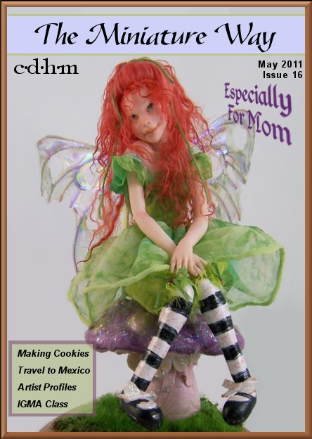 CDHM online magazine of doll and dollhouse miniature artisans