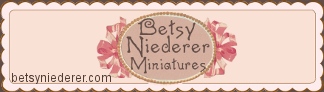 IGMA Fellow Betsy Niederer offers handmade dollhouse scale cakes, foods and dinners