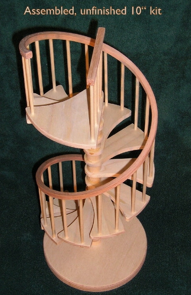 dollhouse spiral staircase kit