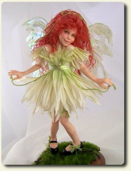 CDHM artisan Phyllis Morrow art dolls and polymer clay dragons