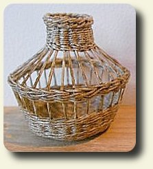 CDHM artisan Lidi Stroud 1:12 scale handmade baskets