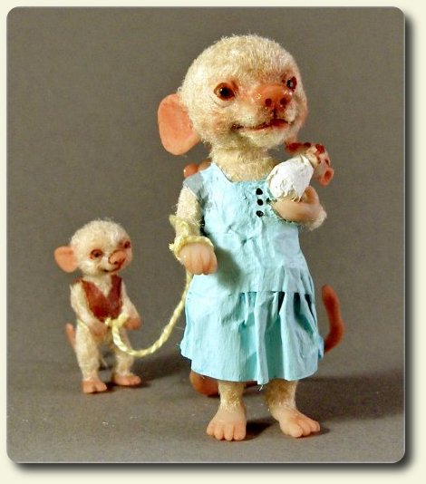 CDHM artisan Aleah Klay, miniature sculpted art dolls, fantasy sculptures