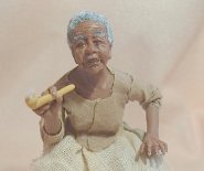 1:12 scale OOAK Doll by CDHM artisan Nicky Cooper Dolls, Nicky CC