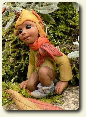 CDHM artisan Ulrike Leibling creates 1/12 scale baby troll