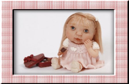 CDHM artisan Cheri Degruccio valentine dollhouse