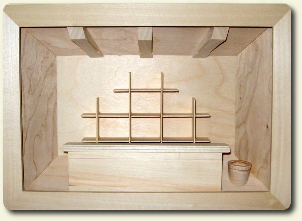 CDHM artisan Gosia Suchodolska 1/12 pine wall box