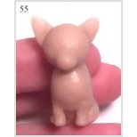 Placing the ears of the corgi dogs ears
