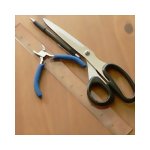 Tools used to weave a baby cradle for your dollhouse Tools used to weave a baby cradle