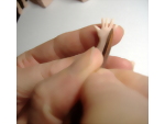 Adding detail features to the sculpted hands