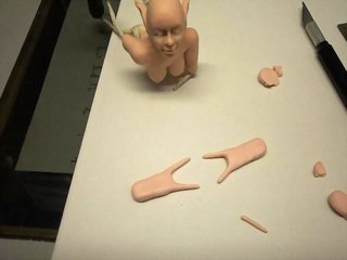how to make clay dolls