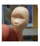 Creating the eye sockets in your dolls eyes
