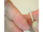 Wrap the wire around a toothpick