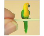 Ângulo diferente de concluída Jendaya Conure mede 1 centímetro ou escala 1:12