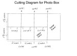 Pattern for cutting the acrylic light panel