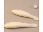 making the tail on the polymer clay